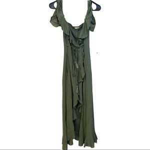 Kush wrap adjustable dress, size small
